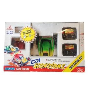 Echopro Radio Control Hot Scorpions Off Road Twin Racing Set In Box Untested - Picture 1 of 4