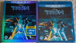 TRON LEGACY BLU-RAY + SLIP COVER NEW & SEALED JEFF BRIDGES DISNEY - Picture 1 of 2