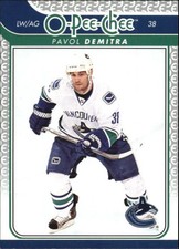 2009-10 O-Pee-Chee Canucks Hockey Card #132 Pavol Demitra