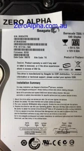 ST3640323AS, 9FZ134-568, SD33, TK, 9VK0 Seagate Data Recovery Donor Hard Drive - Picture 1 of 1