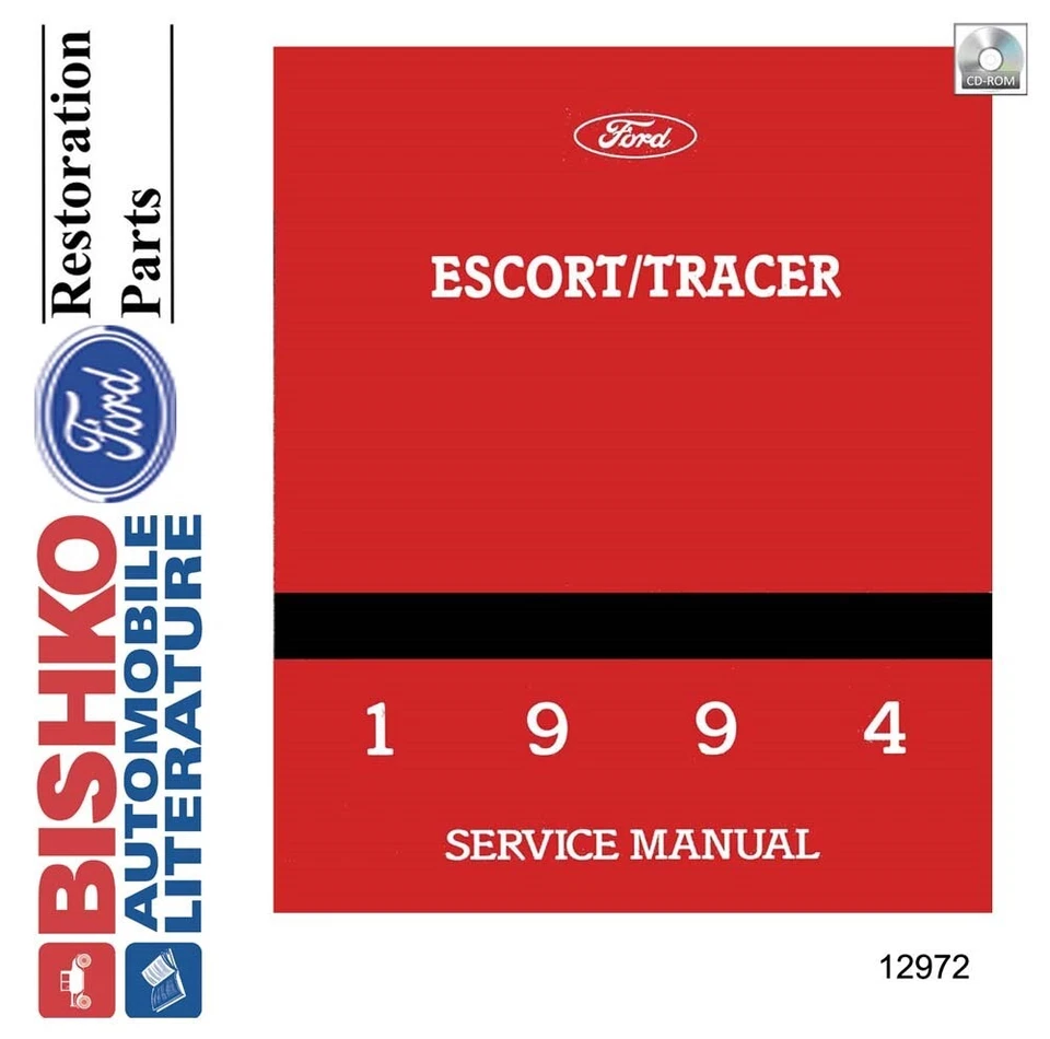 Ford Escort 1994, Mercury Tracer Shop manual de reparación CD Foto 1 de 1