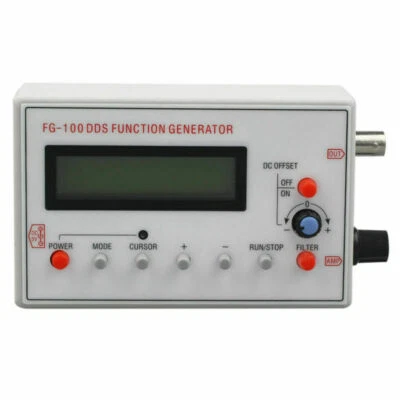 Sinus Signalgenerator Dreieck Rechteck Frequenz 1HZ-500KHz LCD1602 FG-100 DDS XY - Bild 1 von 4