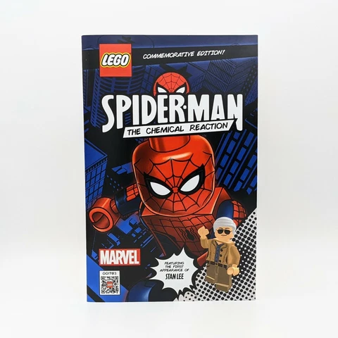 LEGO SDCC 2020 Exclusive Marvel Spider-Man Comic featuring Stan Lee #1783 Cover