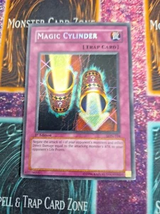 Yu-Gi-Oh! TCG Magic Cylinder LON-104 Secret Rare 1st Edition Lightly Played - Picture 1 of 8