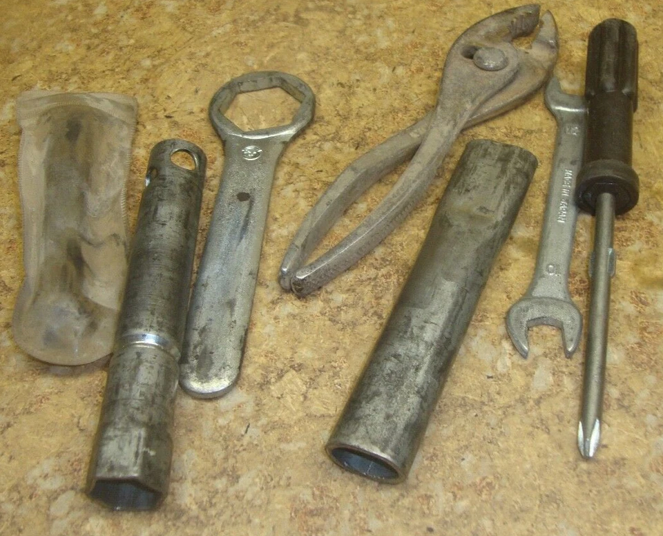 1992 Suzuki Quad Runner LT-4WD LTF 250 LT250 OEM Tool Kit Holder Pouch Set 92 - Image 1 of 1