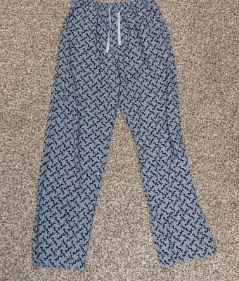 Michael Kors 男式 Logo 睡裤 M 码 灰色 带黑色 — 第 1/4 张图片