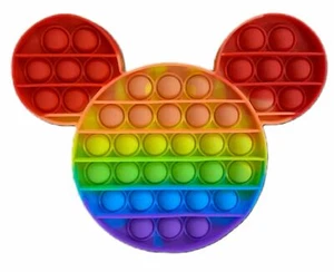 Mickey Mouse Fidget Toy Pop Bubble Push It New Sealed Free USA Shipping - Picture 1 of 3