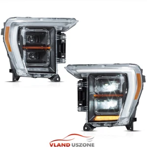 Faros proyectores LED completos para camioneta Ford F-150 2021-2023 mejoras de iluminación - Imagen 1 de 9