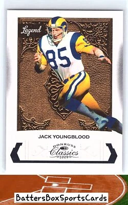 2009 Donruss Classics #121 Jack Youngblood #/999 - Image 1 of 2