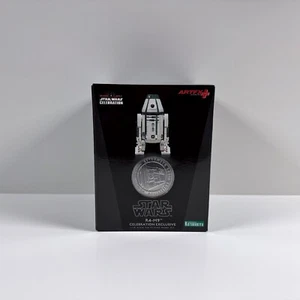 Star Wars Kotobukiya ARTFX+ 1/10 R4-M9 Droid Celebration Orlando NEW SEALED MISB - Picture 1 of 12