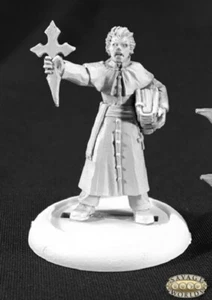RIPPERS: ORDER OF ST. GEORGE PRIEST Reaper Miniatures Savage Worlds REM59049 - Picture 1 of 3
