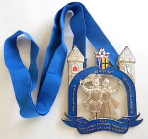 2008 German Carnival Medal Der Stadt Prinz Jochen II Carnevale Verinsbedarf Sack - Foto 1 di 8