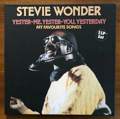 STEVIE WONDER - Yester-Me, Yester-You, Yesterday - 5LP Vinyl-Box-Set - neuwertig - Bild 1 von 4