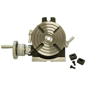6" Horizontal & Vertical Rotary Table Vernier Reading Milling Drilling - Picture 1 of 7