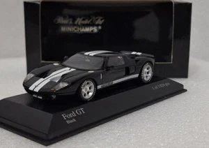 Ford GT 2003 Black 1:43 Minichamps 400082322 EXTREMELY RARE!! - Picture 1 of 15