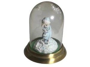 Momenti Preziosi Riflessioni Canzone d'Inverno Miniatura 1991 Cupola in Peltro - Foto 1 di 4