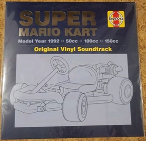 NEW Sealed SUPER MARIO KART Vinyl Record Soundtrack Super Nintendo SNES OST LP - Foto 1 di 2