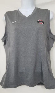 Ohio State University graue ärmellose Damenweste aus Polyester Größe Large - Bild 1 von 8
