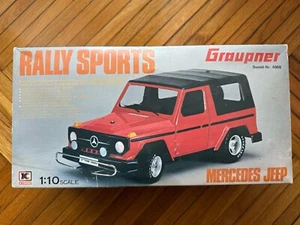 Kyosho Buggy RC Mercedes 230 G NOS NEW Vintage 80's Graupner Rally Sports - Picture 1 of 24