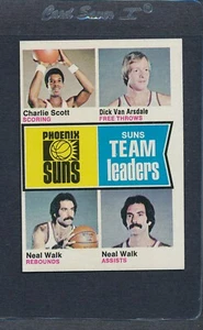 1974/75 Topps #095 Phoenix Suns Team Leaders EX *886 - Picture 1 of 1