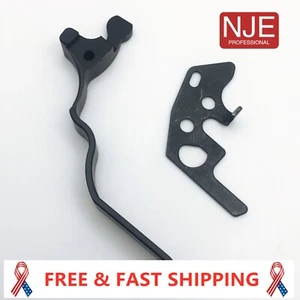 Ruger 10/22 Auto Bolt Release and Extended Magazine ReIease Lever Black Steel - Picture 1 of 5