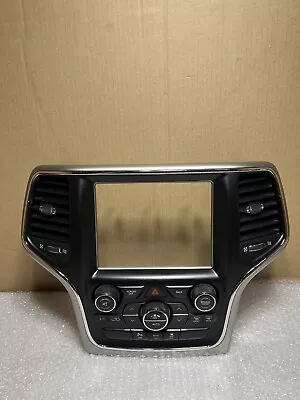 JEEP GRAND CHEROKEE SRT 2014-2018 OEM RADIO 8.4" bezel AIR A/C CLIMATE CONTROL   - Image 1 of 4