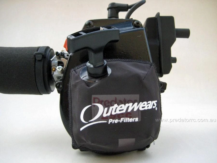 1/5 RC Outerwears Pull Start Cover Black x1pce HPI Losi PRC KM RV Vekta HSP FS - image 1 of 1