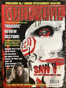GOREZONE #37 Nov Saw 4 Midnight Meat Train Reeker Friday the 13th HORROR - Picture 1 of 3