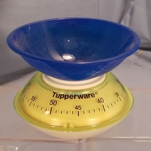 60 Minute Kitchen Timer: TUPPERWARE Bowl plastic advertising - Picture 1 of 6