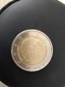 **SELTENE 2-EURO MÜNZE STRICHMÄNNCHEN DEUTSCHLAND 1999** - Bild 1 von 3