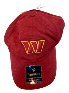 Washington Commanders NFL Maroon Adjustable Cap Hat - One Size - New!! Fanatics - Picture 1 of 2