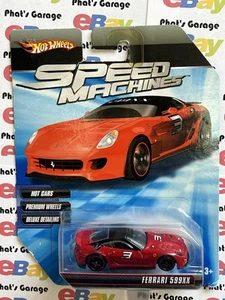 Hot Wheels Ferrari 599xx Speed Machines Ferrari Racer Super RARE VHTF RED #3 - Picture 1 of 4