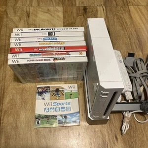 Nintendo Wii Console 8 Games RVL-001 Installed Retro Chrono Trigger Zelda More - Picture 1 of 15