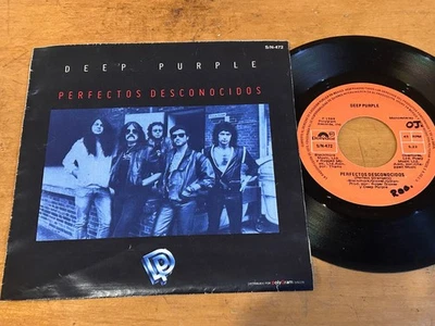 DEEP PURPLE Perfect Strangers 1984 MEXICO 7" PROMO 45 Mono/ Stereo Hard Rock - Image 1 of 4