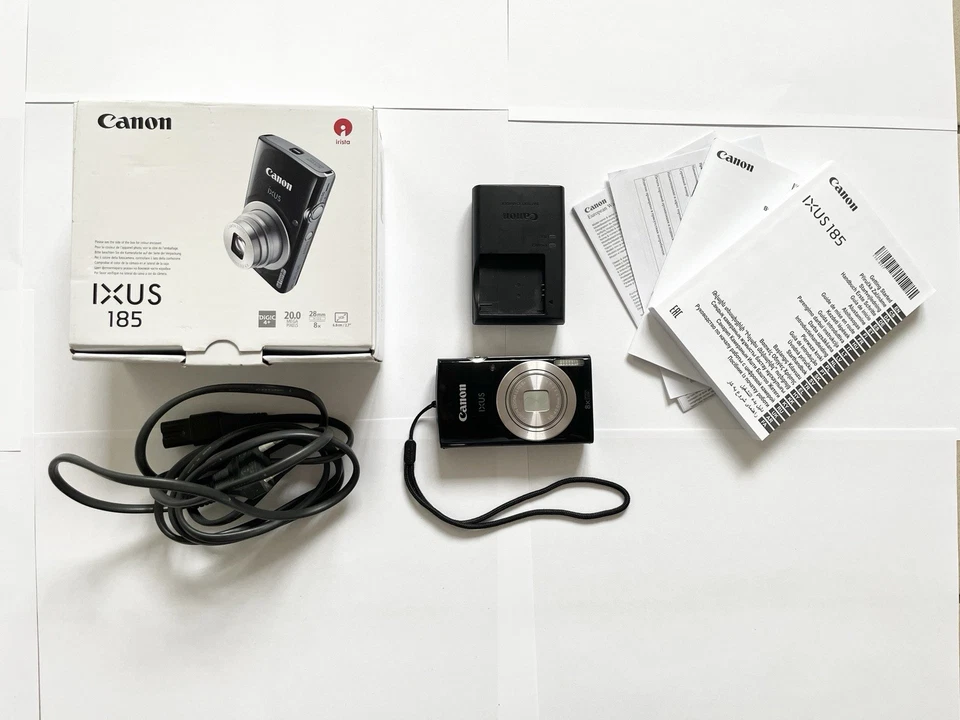 Canon IXUS 185 Digitalkamera / Linse (Objektiv) defekt - Bild 1 von 4