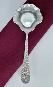 Stieff Rose Sterlingsilber Bon Bon Löffel EUC kein Monogramm 5-1/4" - Bild 1 von 4