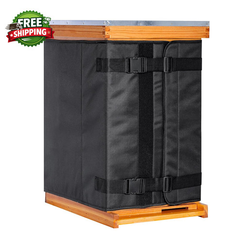 Winter Beehive Wrap for 8 10 Frame Hives 2 Deep Boxes 1 Medium Box ...