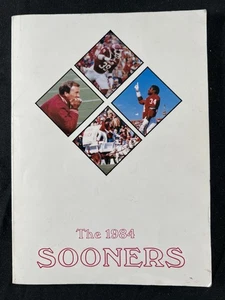 1984 Oklahoma Sooners Football Media Guide Brian Bosworth Tony Casillas - Picture 1 of 8