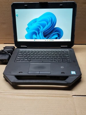 Dell Latitude 14 5414 Rugged 14" Core i7-6600U 2.60GHZ 16GB RAM  512GB SSD Win11 - Image 1 of 4