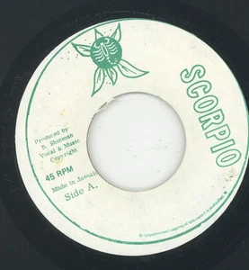 " BURNING SUN." jah stone. SCORPIO 7in 1977. - Picture 1 of 2