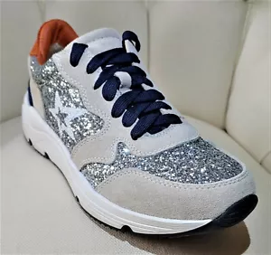 Steve Madden Price Silver Multi Women's shoes Sneakers New w/Box - Picture 1 of 11