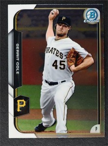 2015 Bowman Chrome #149 Gerrit Cole - NM-MT