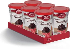 6 x Betty Crocker Schokoladenfudge Glasur 400G - Bild 1 von 1
