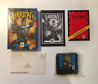Turrican [Karton] (Sega Genesis, 1991) ballistisch - CIB komplett - US-Verkäufer