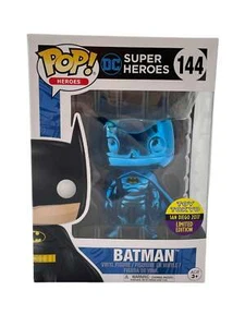 Funko Pop! Heroes: DC Super Heroes - Batman (Blue Chrome) #144 - Spielzeug Tokyo San D - Bild 1 von 6