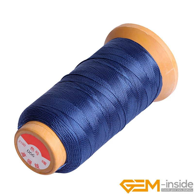 Nylon Beading Cord 0.6mm 230 Meters 210D Sewing Thread Knotting Jewelry Making - Image 1 of 4