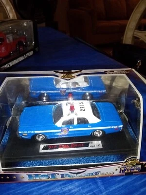 Dimension 4 Hot Pursuit New York City Police NYPD 1978 Plymouth Fury 1:43 RARE - Image 1 of 2