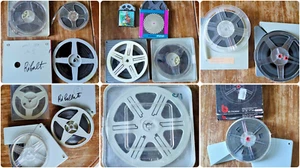 Lotto 13 pellicole Super 8 MM nastri bobine Amatoriali Film Home Movie Vintage - Foto 1 di 7