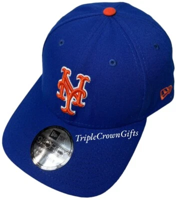 MLB New York Mets (New Era) The League 9FORTY Hat Adjustable Strap Royal - Image 1 of 4