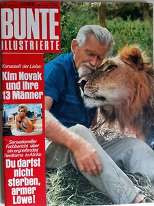 Bunte Illustrierte - 12/1970 (17.03) mit Titelstory über Kim Novak & ihre Männer - Bild 1 von 2